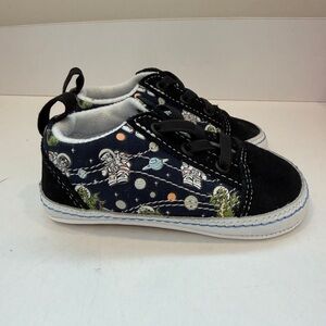 Vans Astronaut Kids Shoes - Black and White